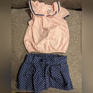 Janie and Jack girls outfit 2T